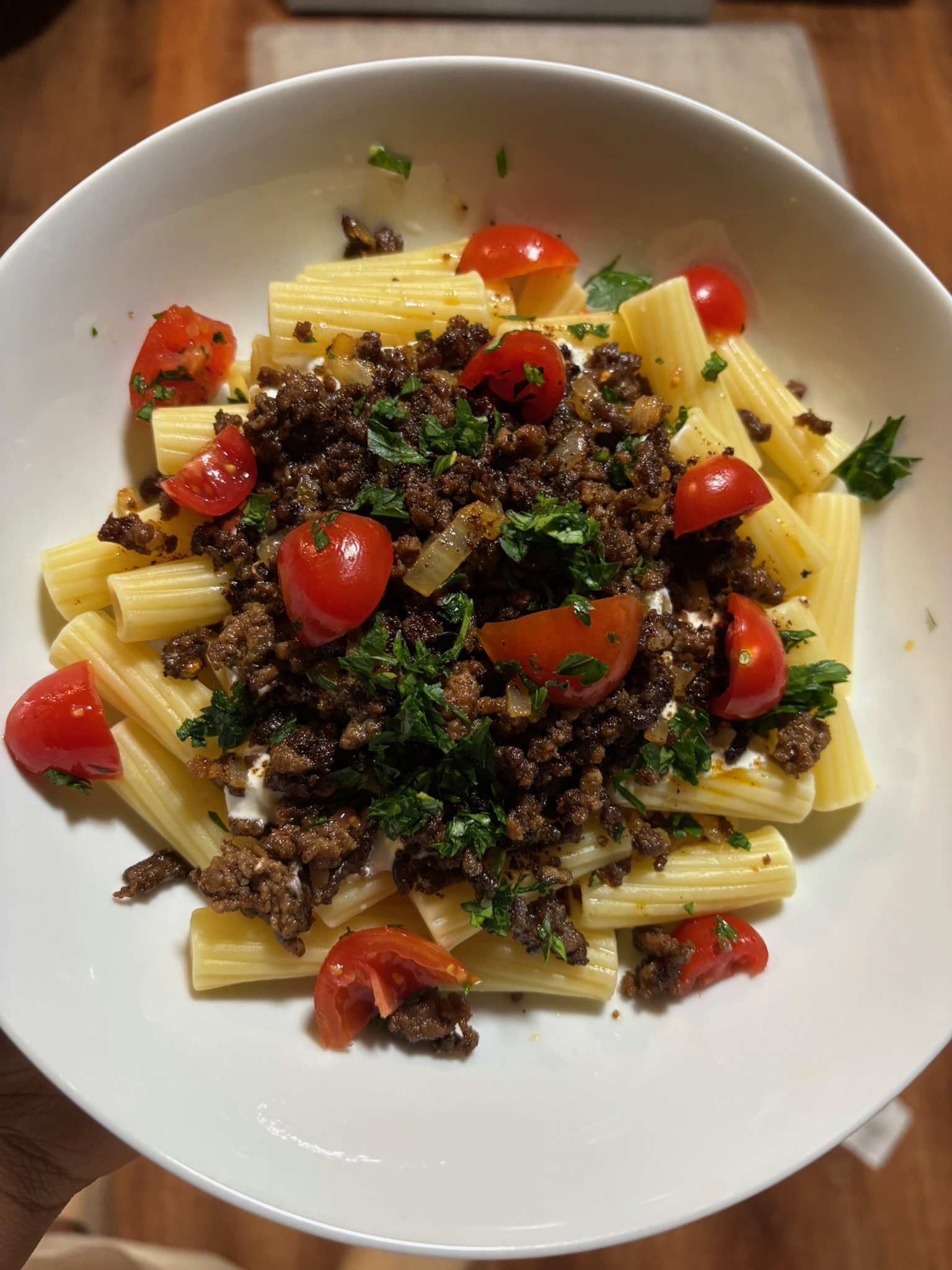 Pasta plate